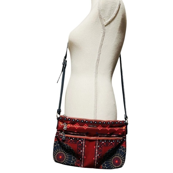 DESIGUAL WOMEN’S BEAUTIFUL CROSSBODY SHOULDER BAG EUC - Picture 12 of 14